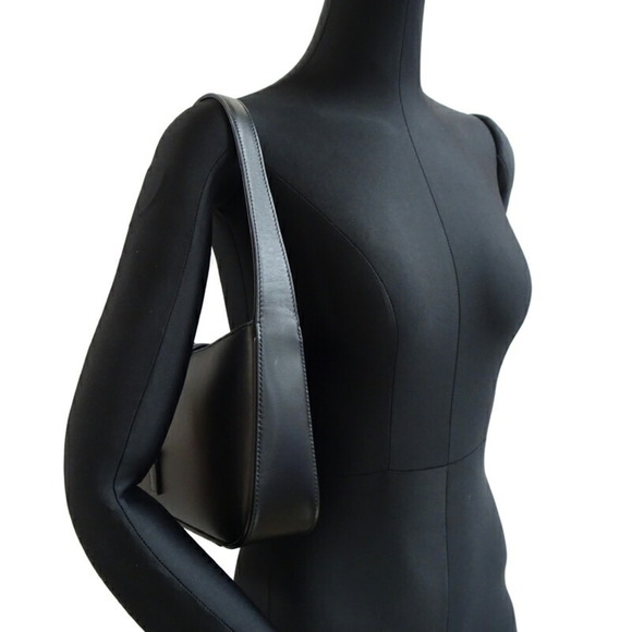 SAINT LAURENT LE5A7 Hobo Shoulder Bag 657228 Black Leather - Picture 8 of 9